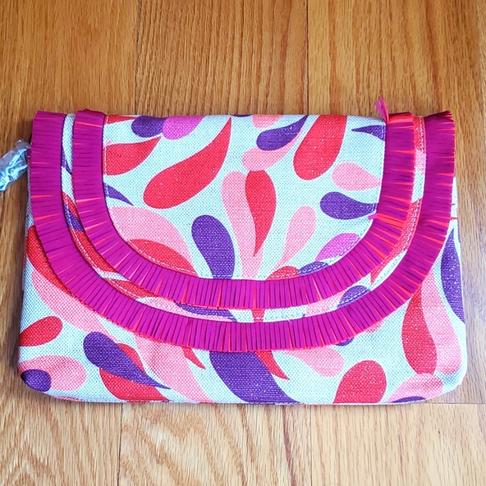 Vera Bradley Fringed Wristlet NWT